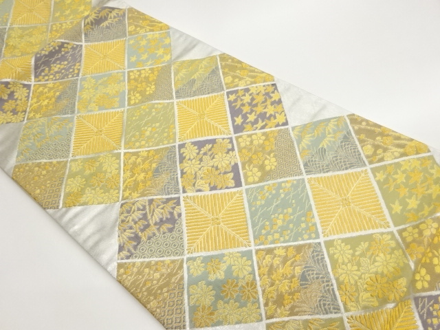 JAPANESE FUKURO OBI / WOVEN SHOCHIKUBAI